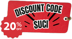 SUCI 20% off discount code