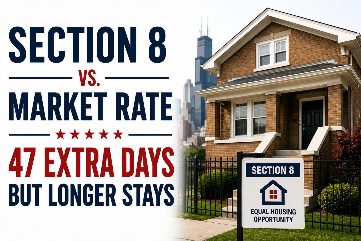 Section 8 vs. Market Rate in Chicago: Why Subsidy Leases Take 47 Extra Days (and Why It Still Pencils Out)